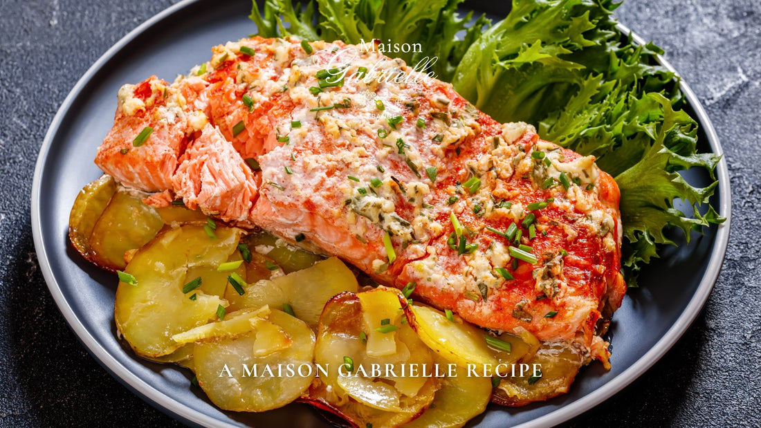 Summery Baked Salmon Recipe