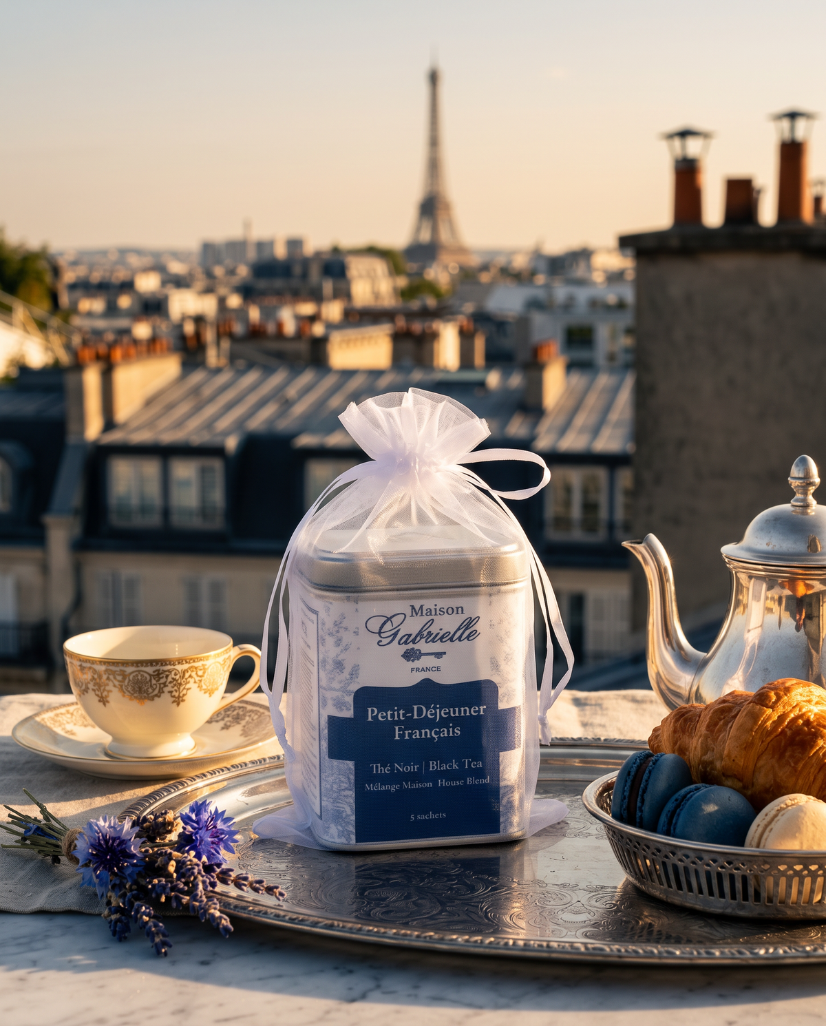 Petit Déjeuner Français | Thé Noir