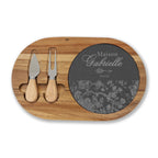 Maison Gabrielle Engraved Acacia Charcuterie & Cheese Board