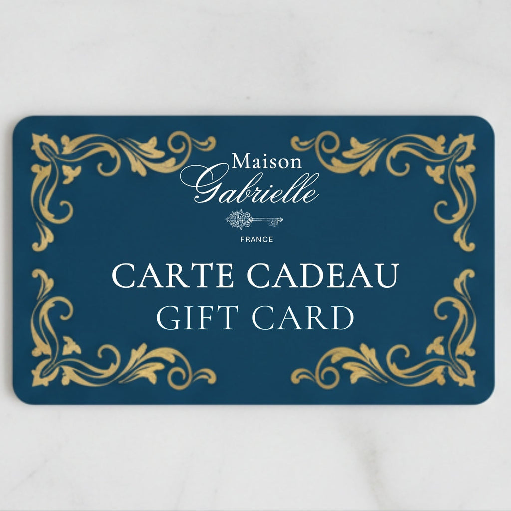 Carte Cadeau | Maison Gabrielle