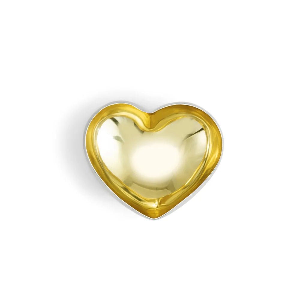Heart Dish Gold