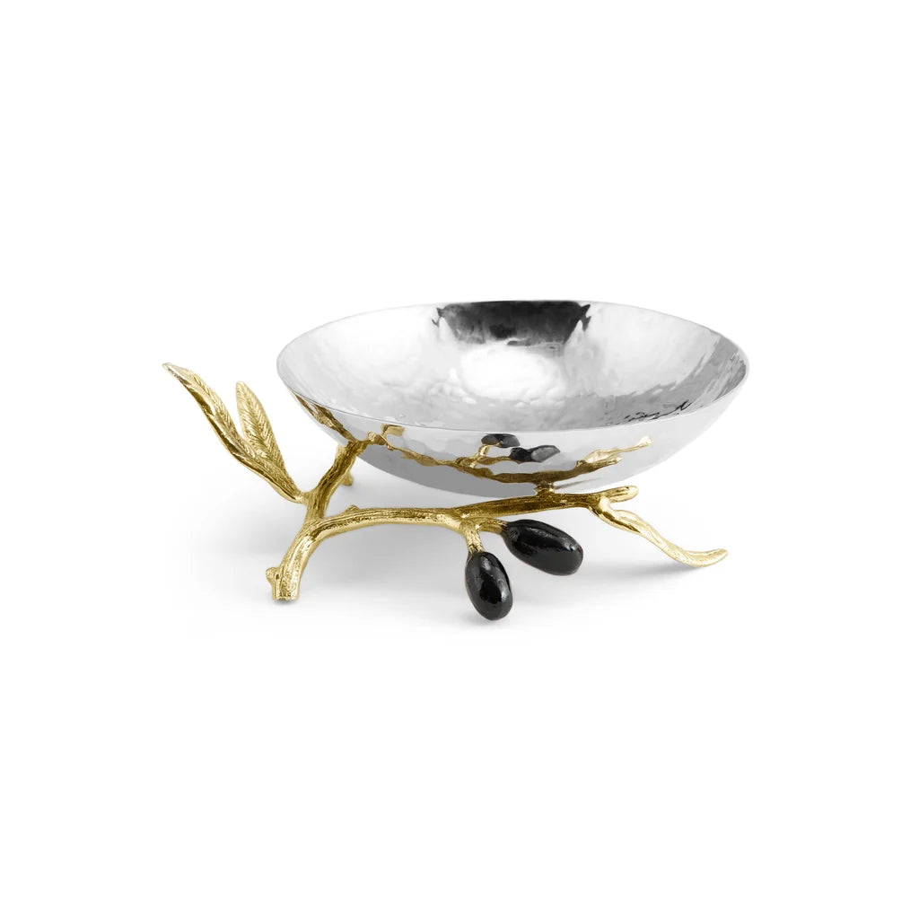 Gift Set | Maison Gabrielle Fleur de Sel and Michael Aram Olive Branch Catch All